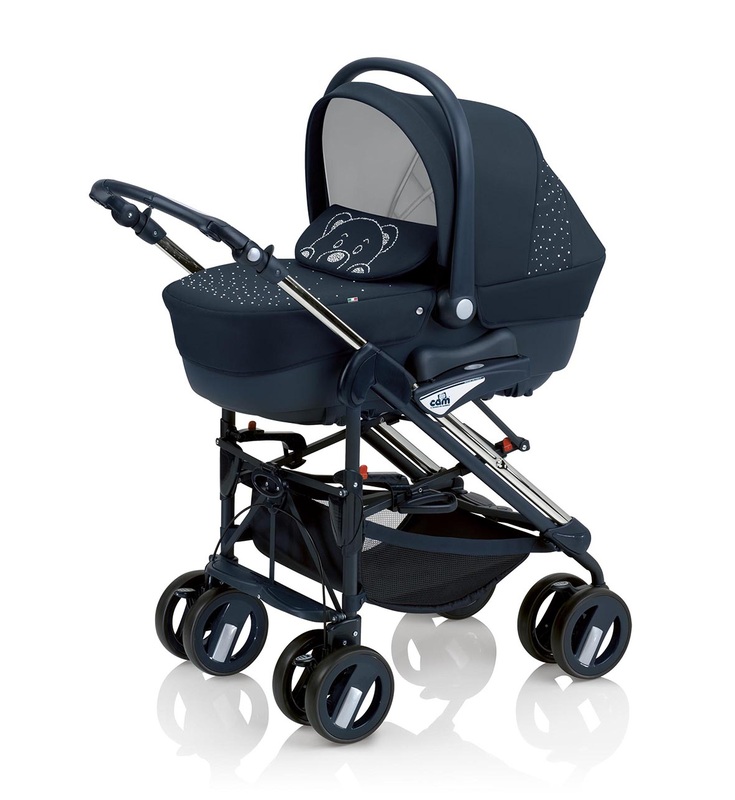 pushchair with side basket